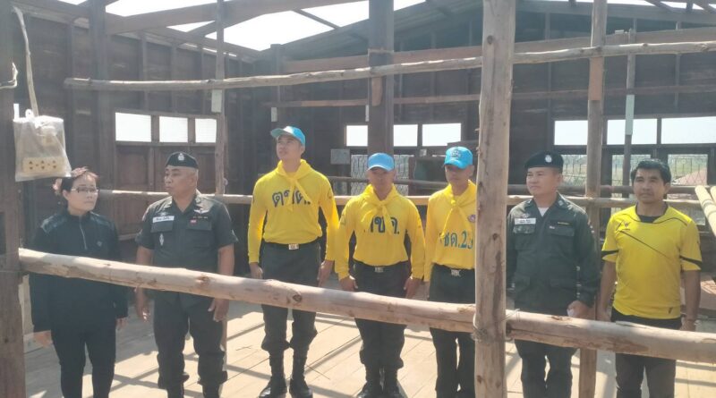ตชด.236 เข้าสำรวจพื้นที่และให้ความช่วยเหลือเบื้องต้นผู้ได้รับผลกระทบจากเหตุพายุฤดูร้อน (วาตภัย)