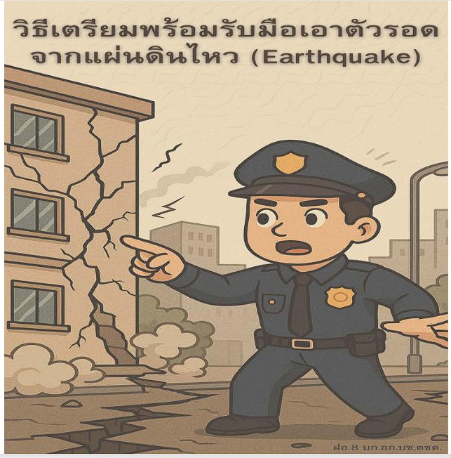 วิธีเตรียมพร้อมรับมือเอาตัวรอดจากแผ่นดินไหว(Earthquake)