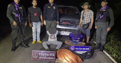 ตชด.235 จับกุมผู้ต้องหา 2 ราย พร้อมของกลาง ยาบ้า 234,000 เม็ด