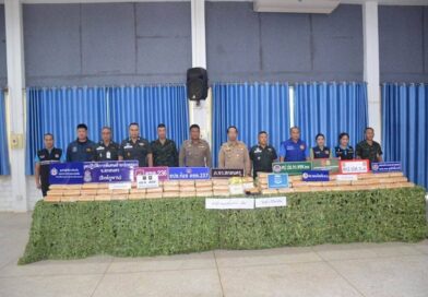 ตชด.237, ศป.ปส.กก.ตชด.23 จับกุมผู้ต้องหา 2 ราย พร้อมของกลางยาบัา 2,000,000 เม็ด