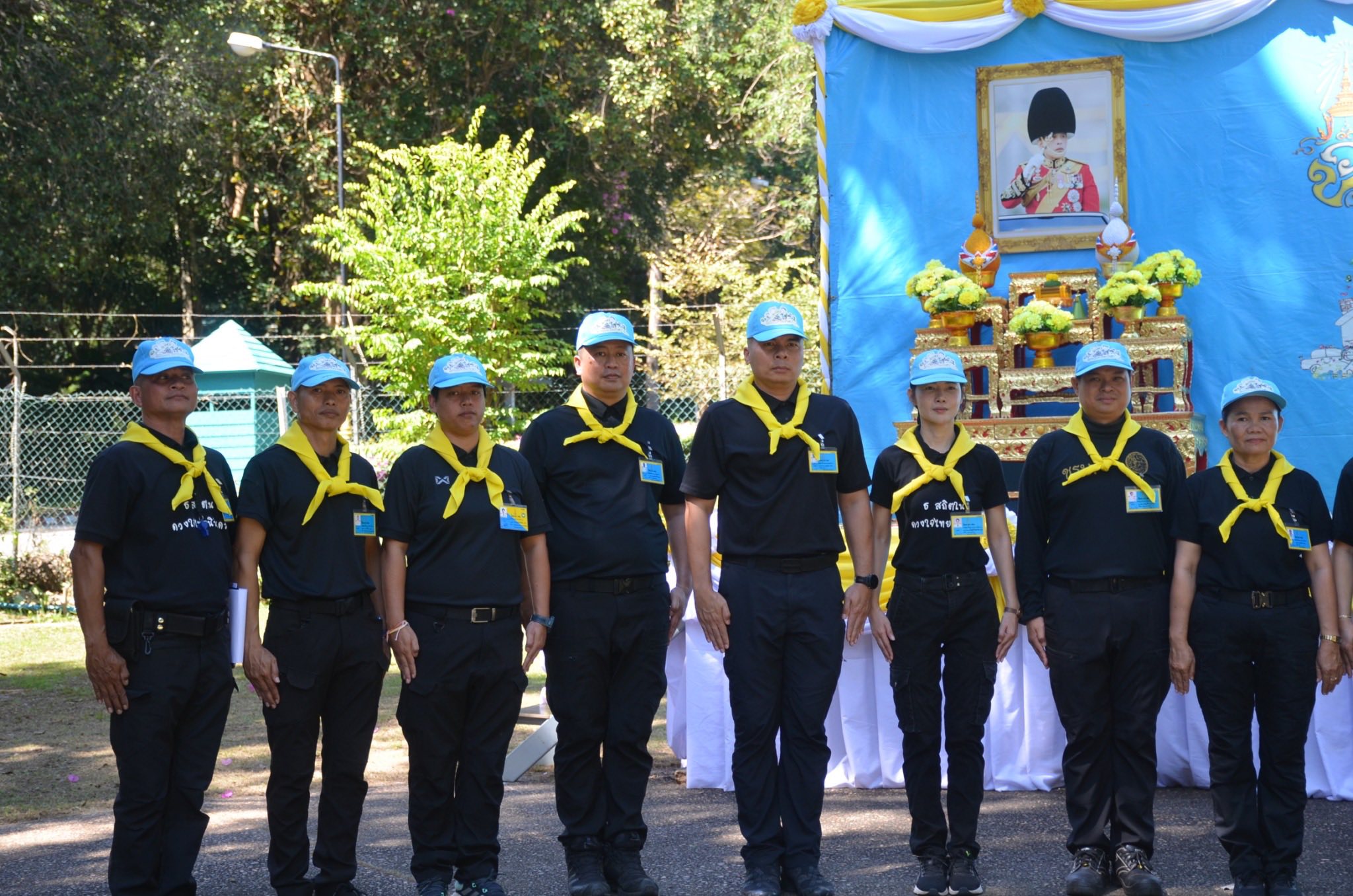 กก.ตชด.23 ร่วมกิจกรรมจิตอาสาพัฒนาพระตำหนักภูพานราชนิเวศน์