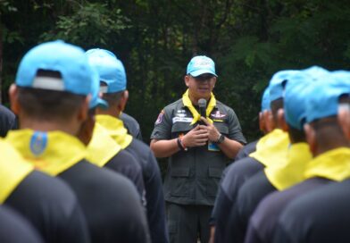 ร่วมกันทำกิจกรรมจิตอาสาพัฒนา “เราทำความดี ด้วยหัวใจ” ด้วยการพัฒนาทำความสะอาด และปรับปรุงภูมิทัศน์ บริเวณ กอ.ปภ.94 ตชด. พระตำหนักภูพานราชนิเวศน์ อ.เมือง จ.สกลนคร
