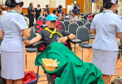 ร้อย ตชด.234 นำกำลังพลจิตอาสาในสังกัด ร่วมบริจาคโลหิตเพื่อช่วยเหลือในอุบัติเหตุเด็กขับรถชนพระธุดงค์ ในกรณีเร่งด่วน ณ ห้องบริจาคโลหิต ตึกอุบัติเหตุ ชั้น 2 รพ.มุกดาหาร อ.เมือง จ.มุกดาหาร